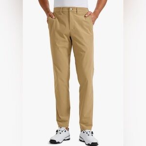 CRZ Yoga Men's Tan Golf Pants 34W